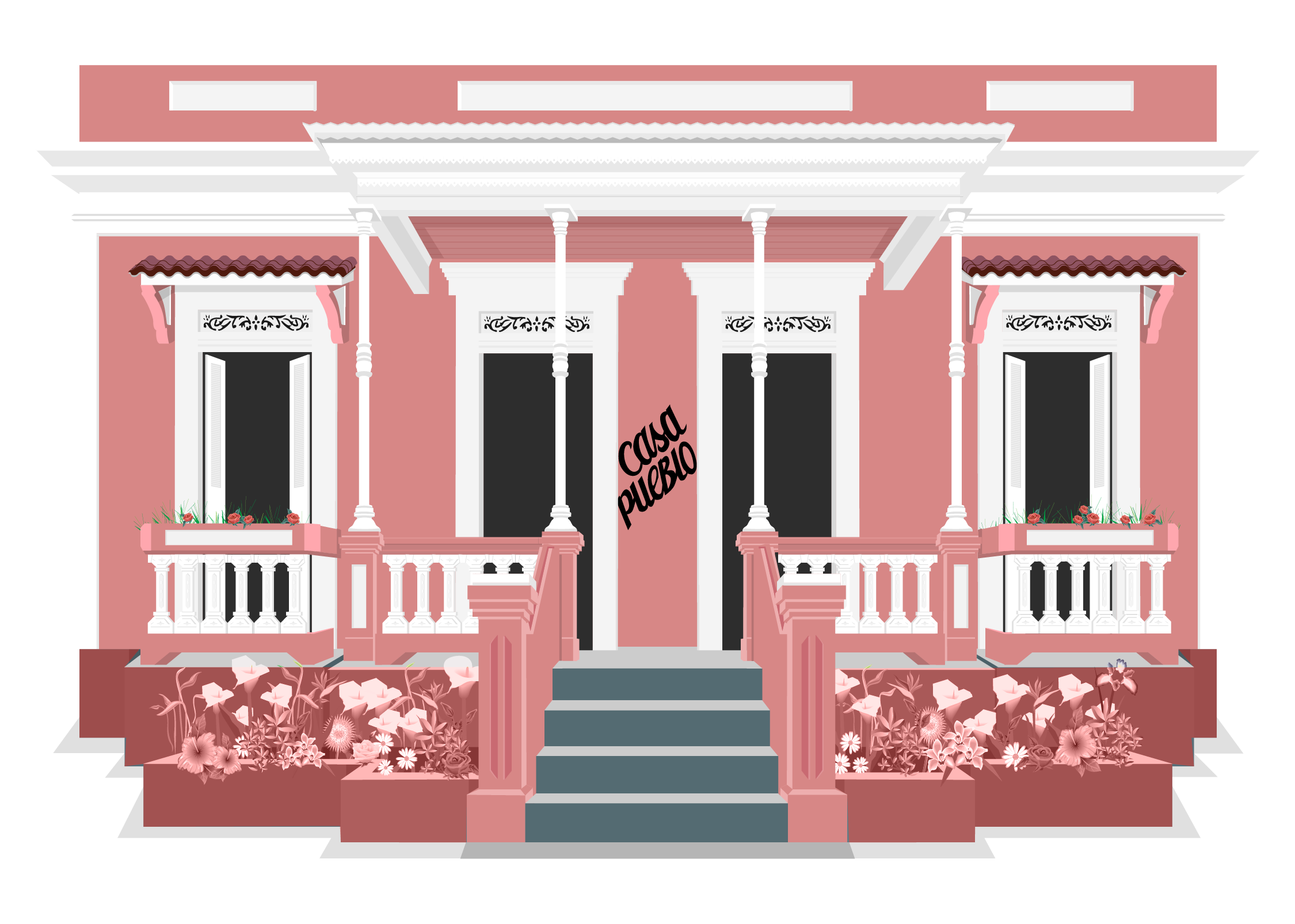casa pueblo